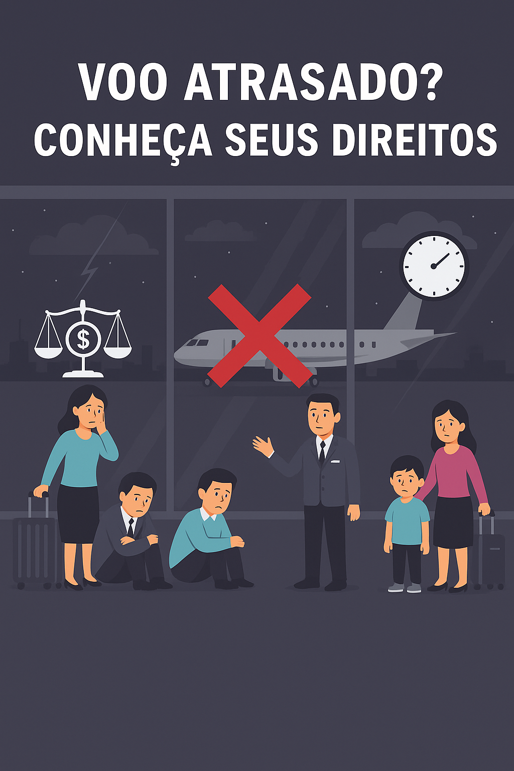 Voo Atrasado? Conheça Seus Direitos